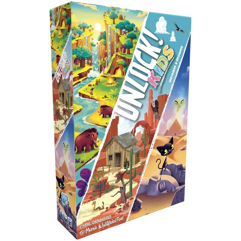 Unlock Kids 2 histoires d'époques la nouvelle boite d'unlock kids