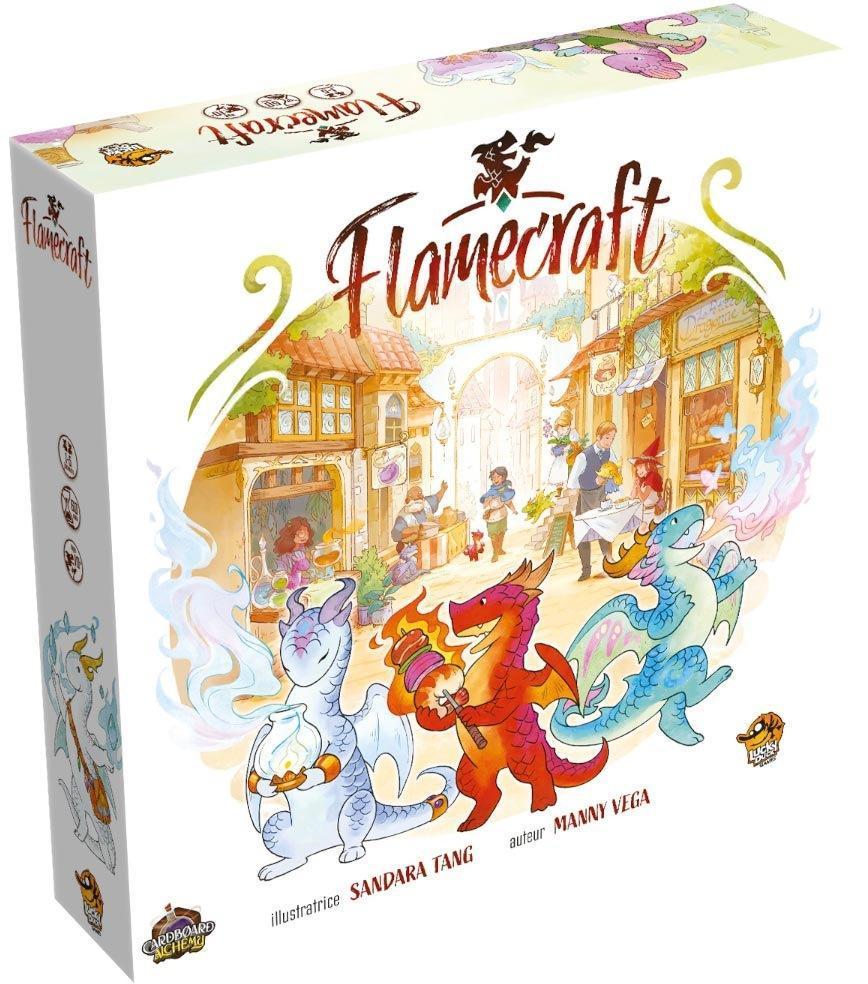 Flamecraft nouveau jeu de société édité par Lucky Duck Games
