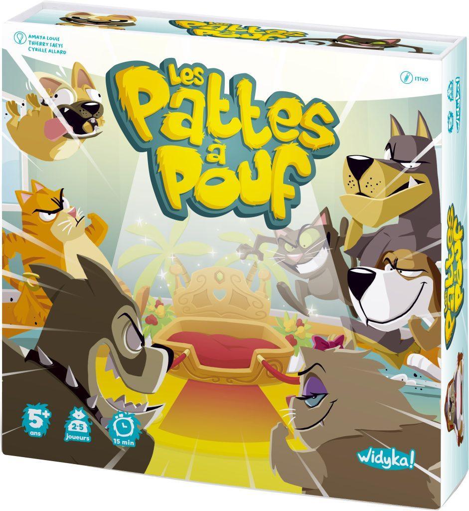 Jeu de société Les Pattes à Pouf de Widyka