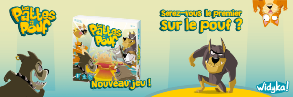 Les Pattes à Pouf le nouveau jeu de société pour enfants