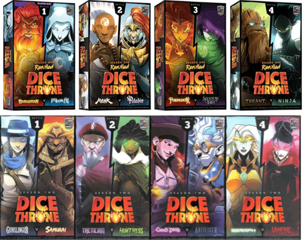 dice throne saison 1 et 2