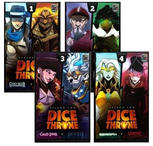 Dice Throne saison 2 du jeu de Lucky Duck Games