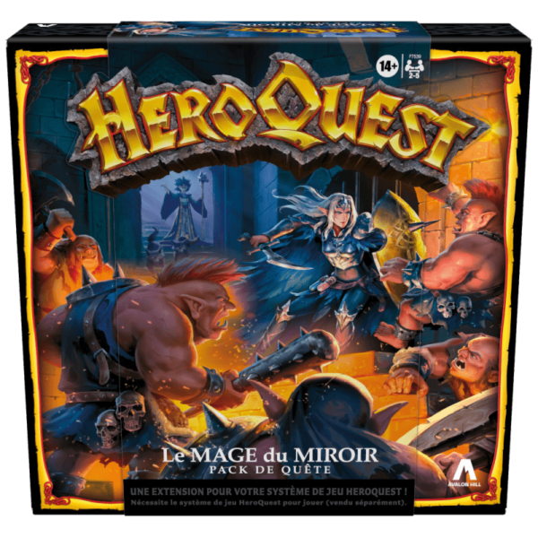 Hero Quest extension le mage du miroir