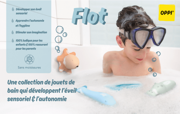 les jouets pour la bain Flot de Oppi