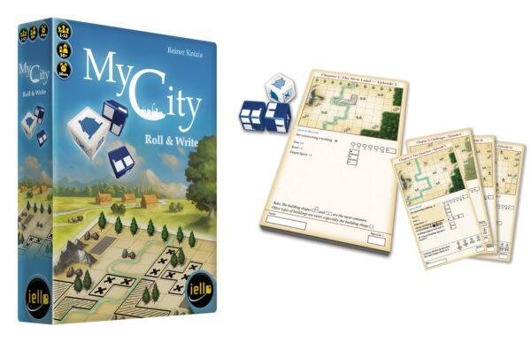 la version roll and write du jeu my city édite par iello