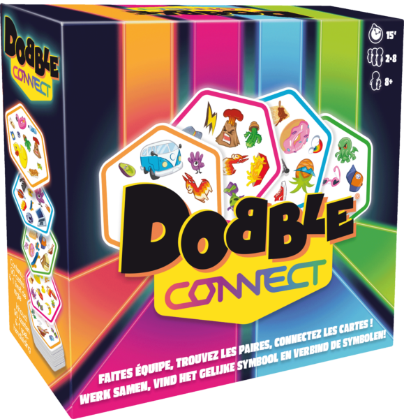 Dobble Connect nouvelle version du jeu Dobble 