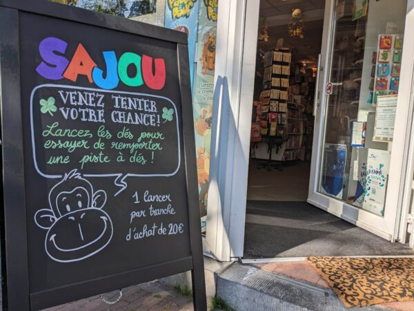 jeu a vous de jouer chez sajou