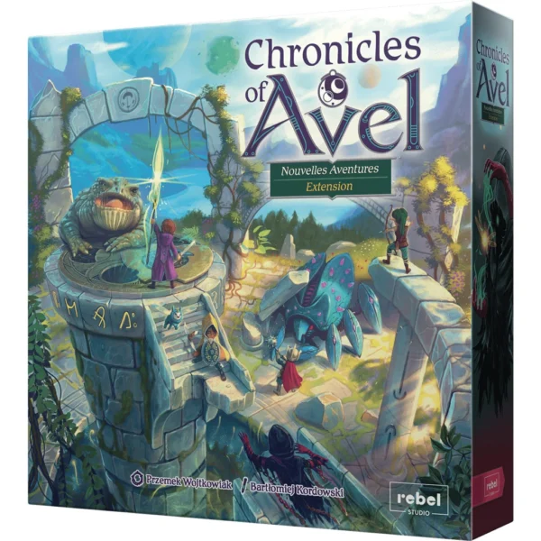 Première extension pour le jeu d'aventures Chronicles of Avel édité par Rebel