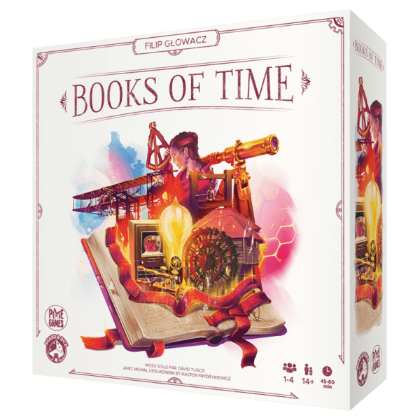 Books of Time nouveau jeu de société Pixie Games