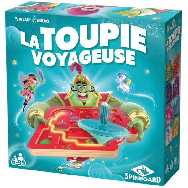 la toupie voyageuse jeu buzzy games spinboard