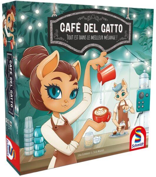 Cafe del Gatto nouveau jeu de société édité par Schmidt