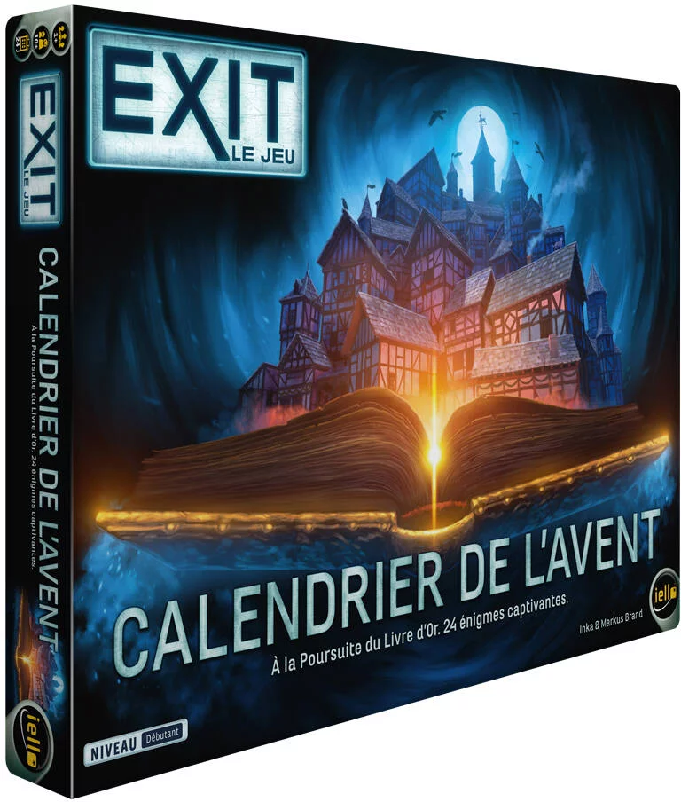 EXIT - Calendrier de l'Avent : À la Poursuite du Livre d'Or - IELLO