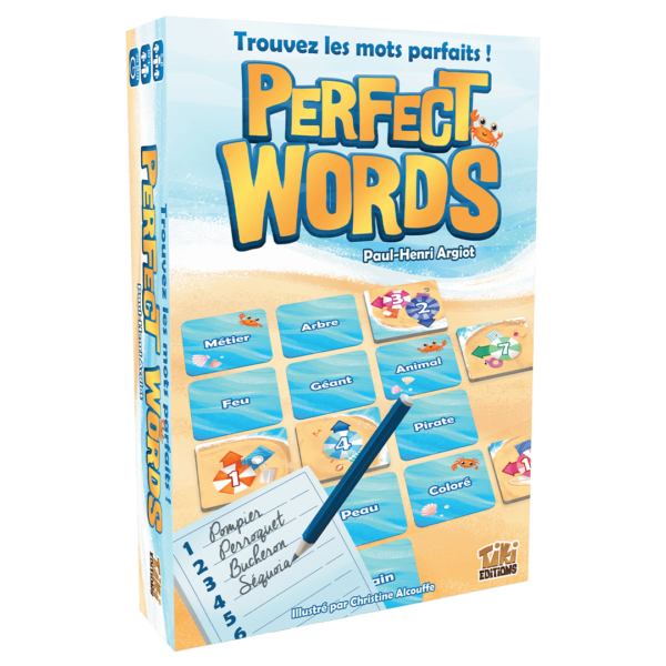 Perfect Words le nouveau jeu d'association d'idées proposé par Tiki Editions