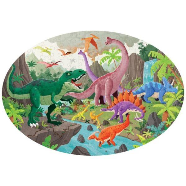 Sassi Voyage découvre explore les dinosaures puzzle