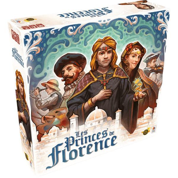 Les princes de Florence le jeu dans sa nouvelle version éditée par Don't Panic Games
