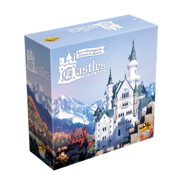 Nouveau jeu de société Castles of Mad King Ludwig de Lucky Duck Games