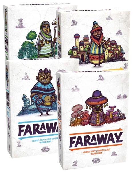 Faraway nouveau jeu de cartes de Catch Up Games