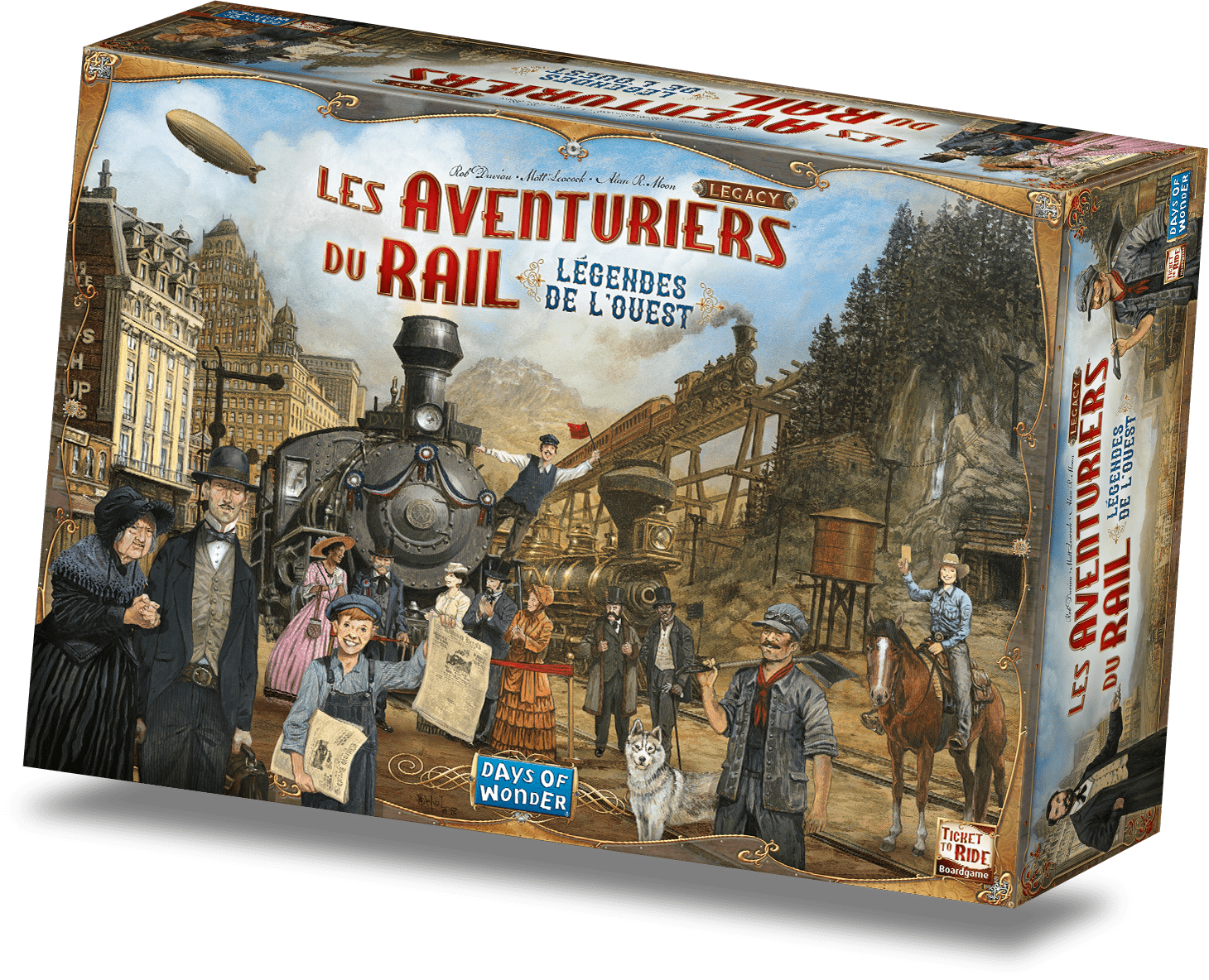 Les Aventuriers du rail Autour du Monde - LilloJEUX - Boutique de jeux