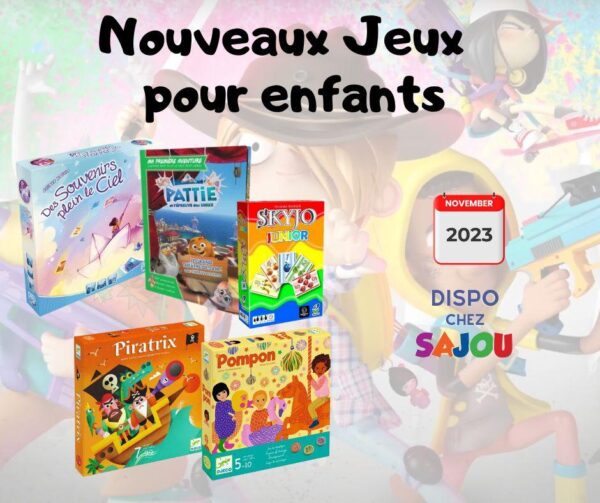 nouveaux jeux de société pour enfants novembre 2023