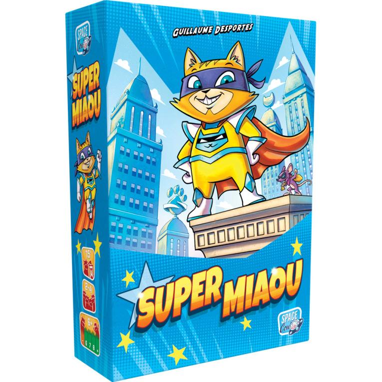 Super Miaou initiation au deck building, un jeu Space Cow