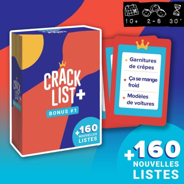 Première extension pour le jeu Crack List