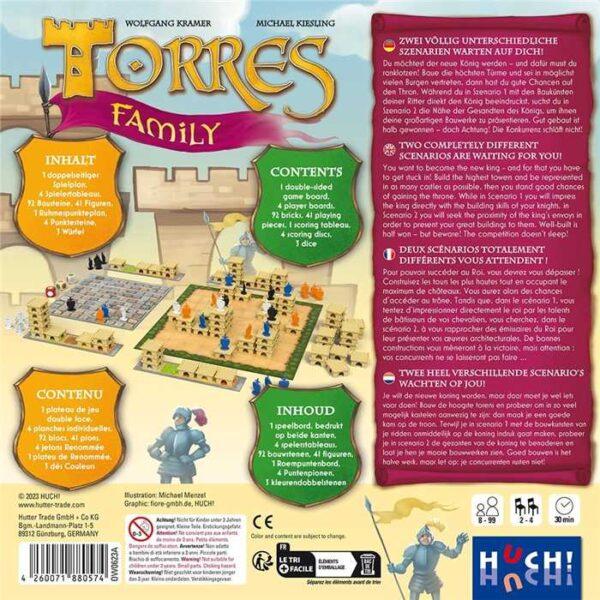 Torres Family, version familiale du célèbre jeu de stratégie spiel des jahres 2000