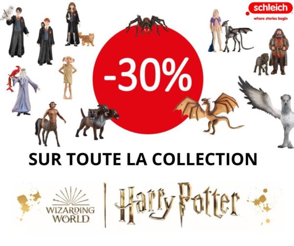 -30% sur toute la collection Harry Potter Wizarding World de Schleich