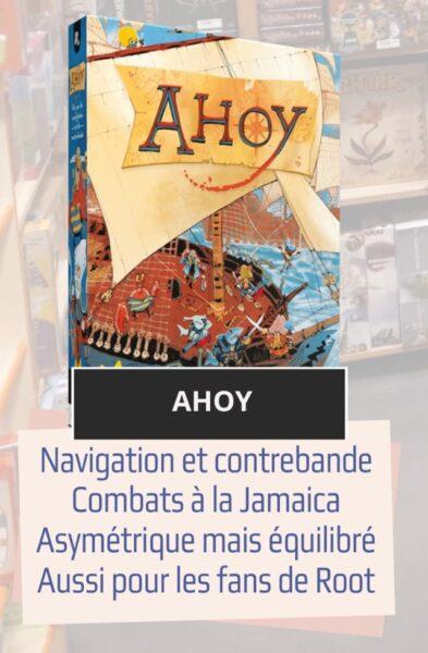 le nouveau jeu Ahoy édité par Matagot