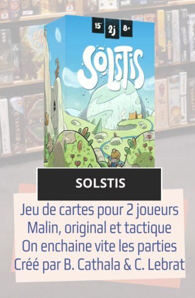 Le nouveau jeu Solstis édité par Lumberjacks.