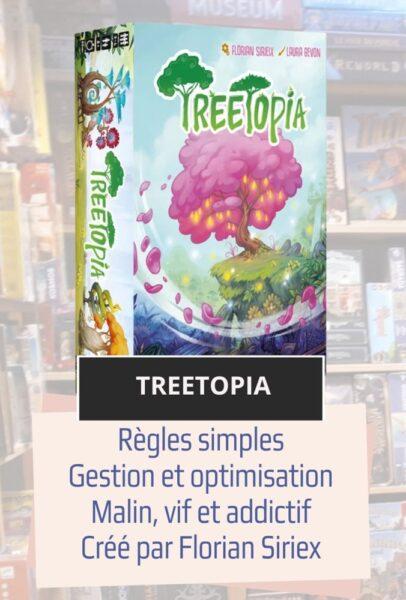 le nouveau jeu de société Treetopia édité par Funny Fox