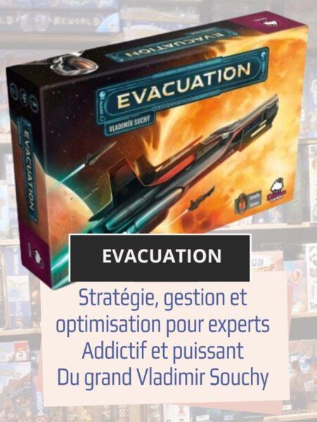 le nouveau jeu evacuation édité par Intrafin
